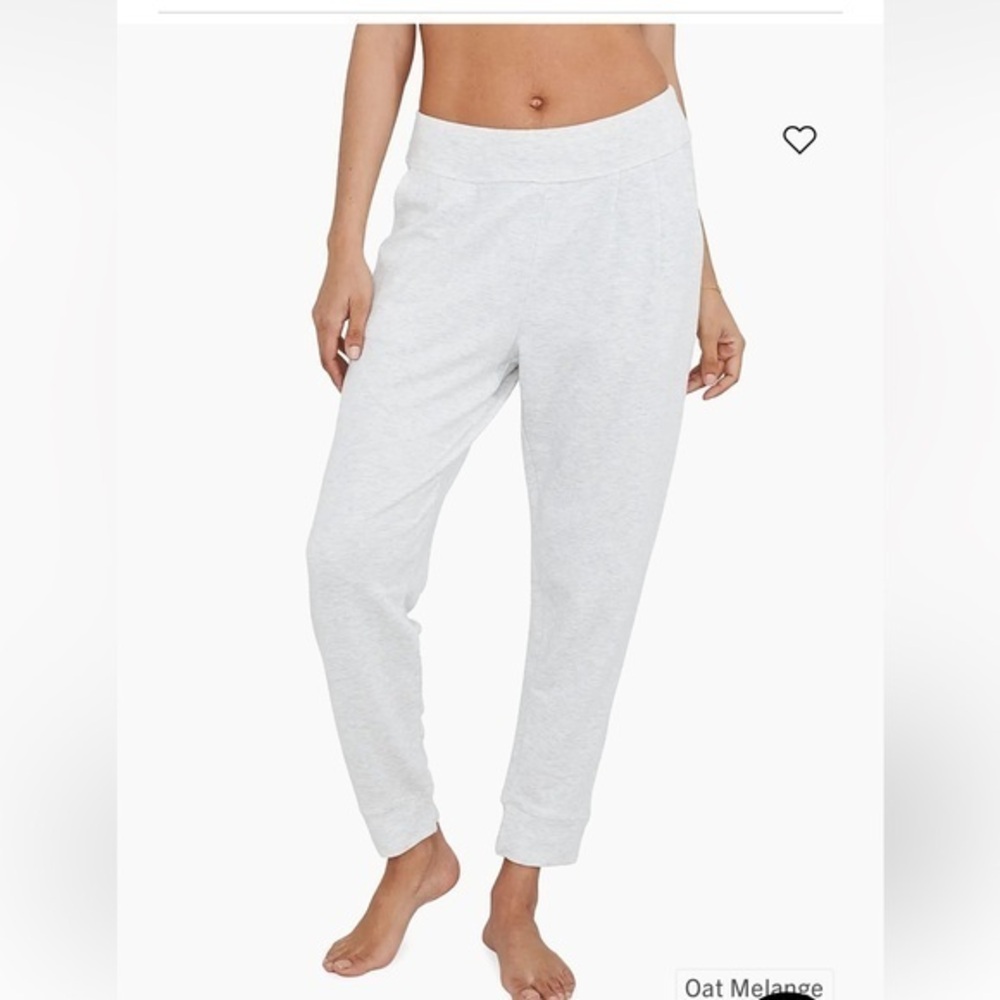 Hutch The Indoor Outdoor Joggers Pants The Over Under The Bump Oatmeal White